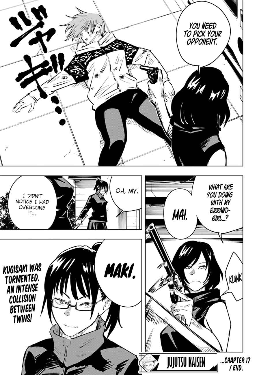 Jujutsu Kaisen Chapter 17 image 19